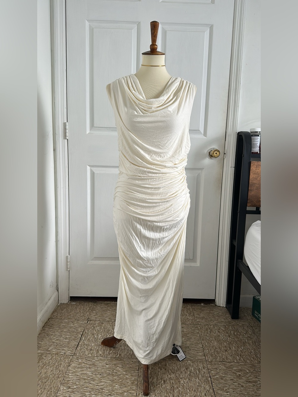 Retro Stage Maxi Dress